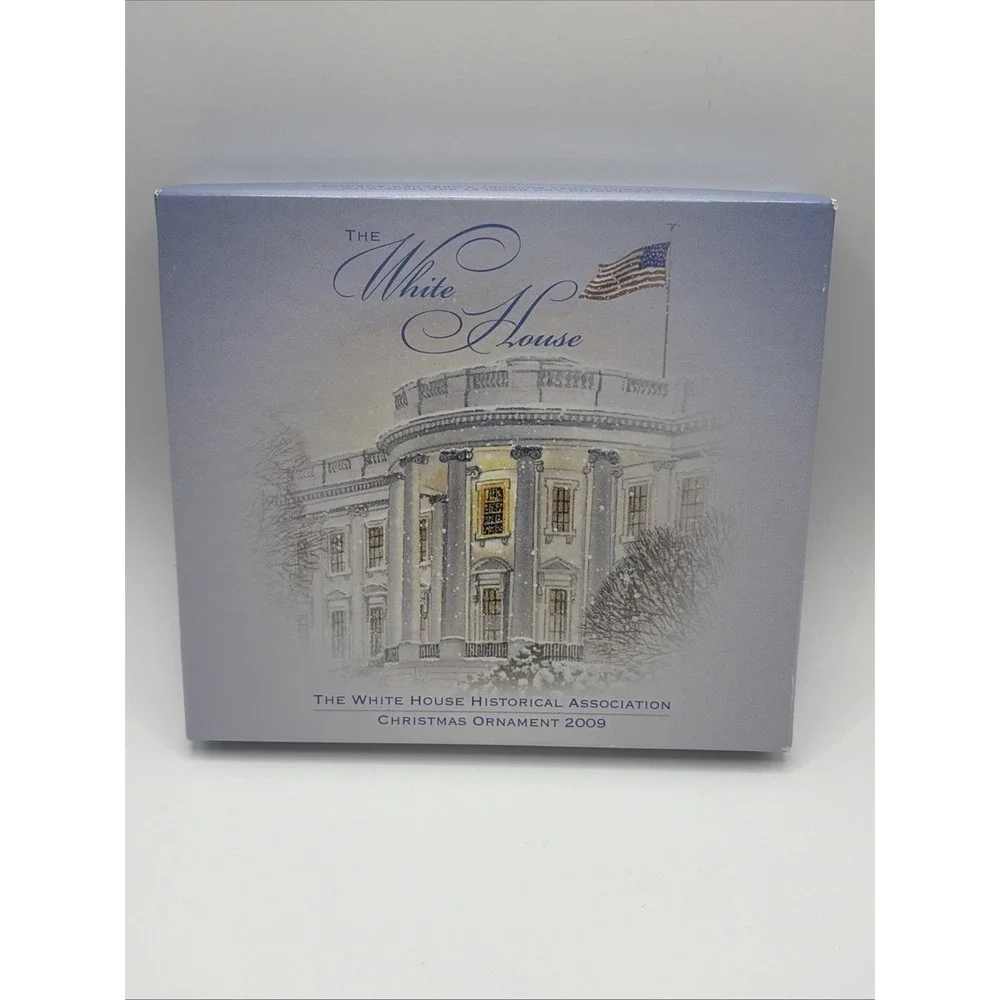 The White House Historical Association 2009 Christmas Ornament w/Box New